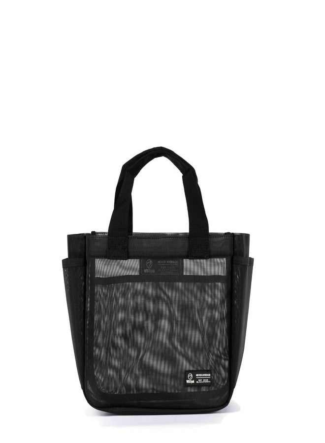 WOLFpak Mini Tote Bag (Mesh) Breathable Mesh Bag, Reusable & Lightweight, Perfect for Delicates, Beach, Grocery, Camping, Stadium, Festival, Amusement Park - Multipurpose Clear Organizer - Image 1